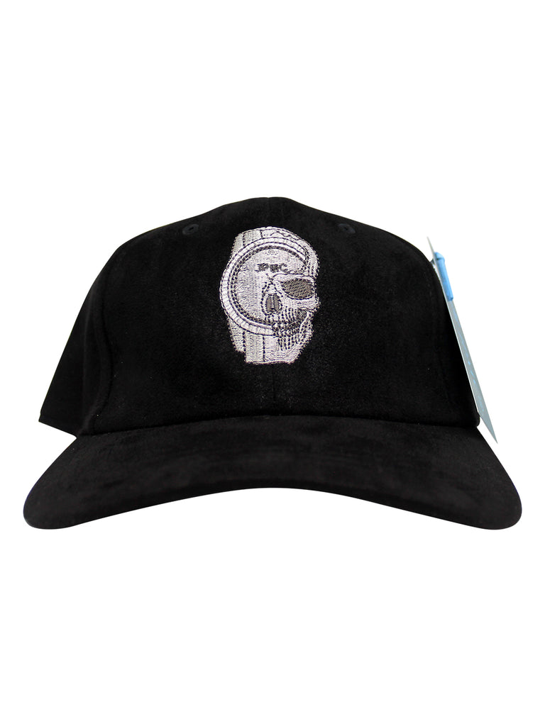 Black suede dad hat sales